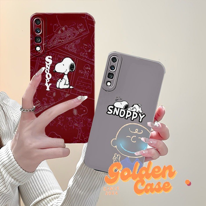 [GCR189] Case SAMSUNG A70 A50 A50S A30S A20 A30 A10S A51 A31 A21S A20S A7 2018  Motif Kartun snoopy 