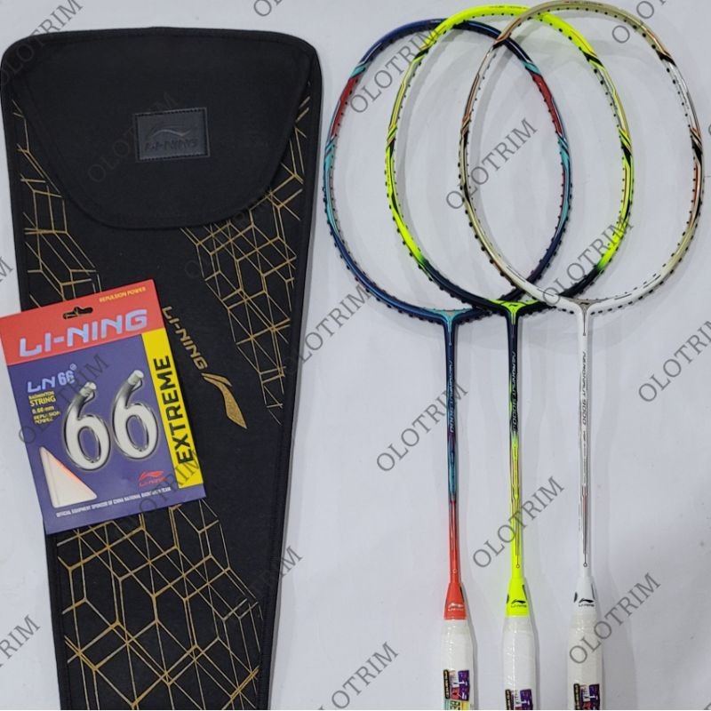 Raket Badminton Lining Aeronaut 9000  9000C  9000D 9000I Combat Drive Instinct C D I  Original