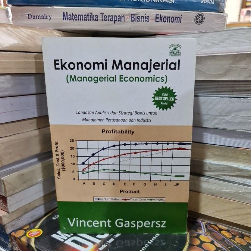 Ekonomi manajerial by Vincent Gaspersz