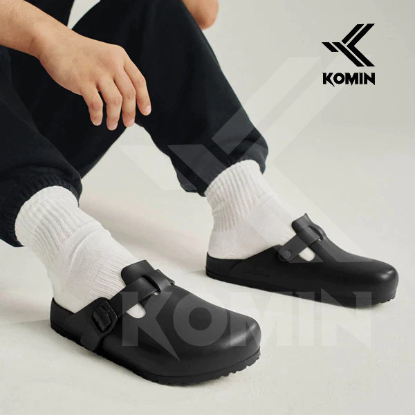 [FLASH SALE] Sandal Boston Pria Sendal Karet Sandal Korean Style Sandal Vintage Sendal Cowok Sandal 