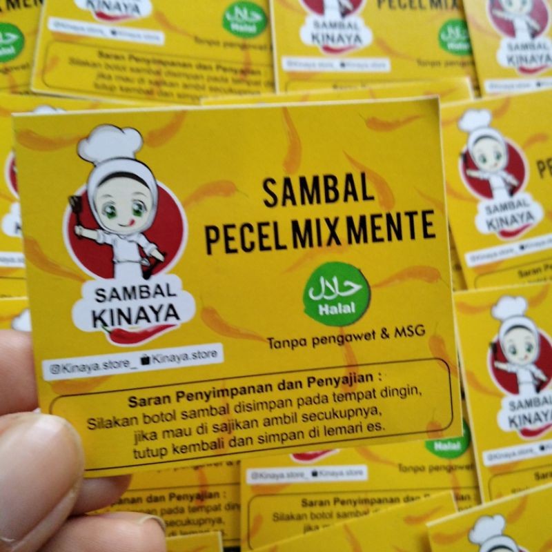 

PROMO AMBYAR Sticker bontac kotak/cetak label makanan/Label produk/Label Kemasan/sticker label TERBAIK