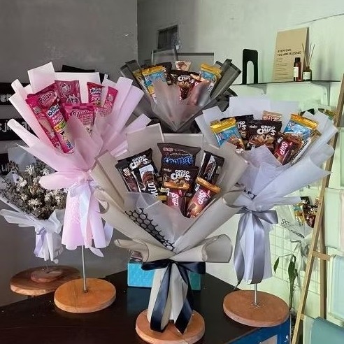 

[TERMURAH] Buket Makanan | Buket Snack | Buket Wisuda| Buket Kado |