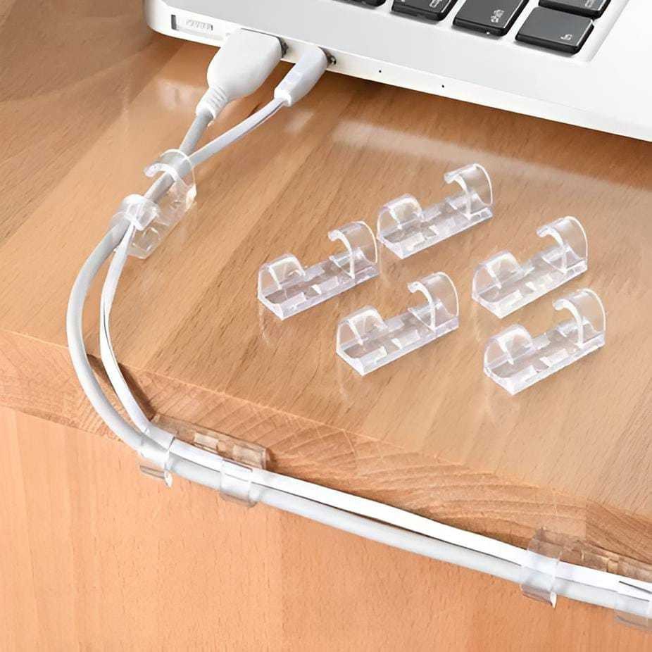 

Azza AccLiving Cable Clip Pengikat Kabel Per Pack isi 20 Pcs