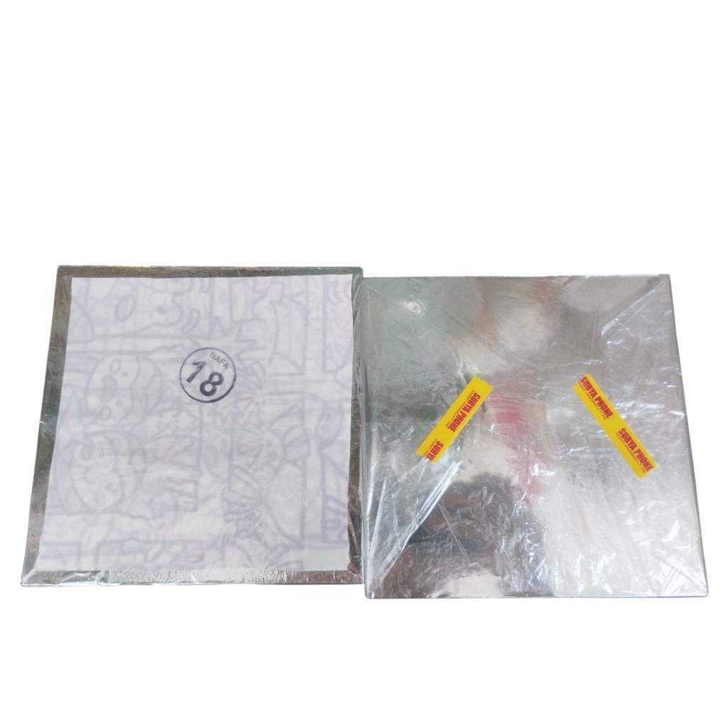 

Tatakan kue ulang tahun silver kotak 18x18cm