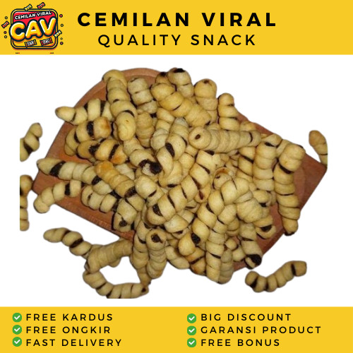 

CAV SALE LILIT 500g Cemilan Sale Gedhang Pisang Lilit Molen Lilit Pisang Sale Kering Basah Viral