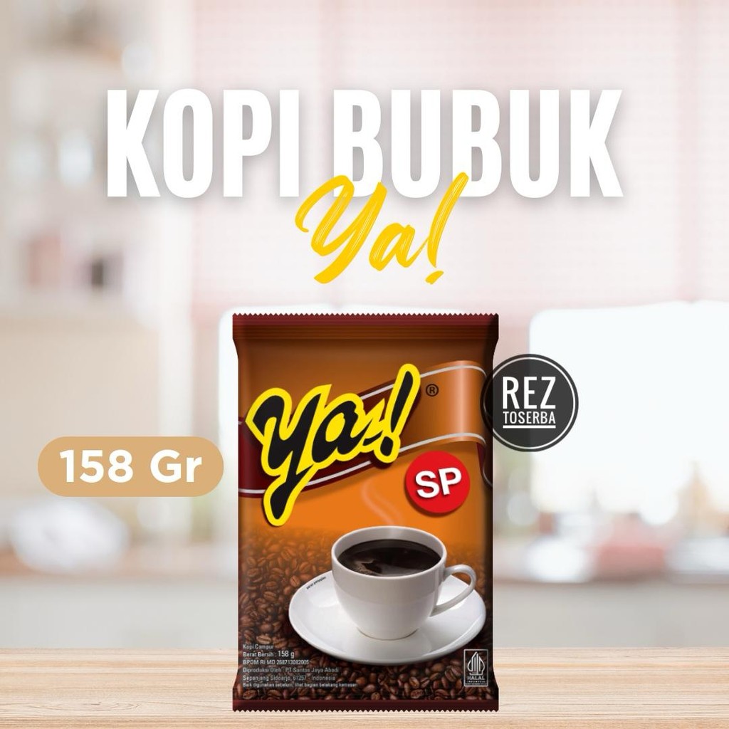

Kopi YA SP 158 Gram - Kopi Sachet