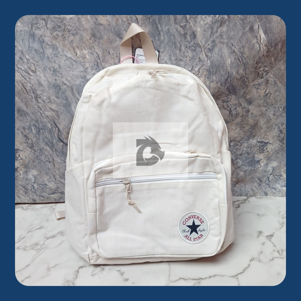 TAS RANSEL CONVERSE ALL STAR ORIGINAL WHITE BACKPACK / TAS RANSEL PRIA WANITA RANSEL CONVERSE ALL ST