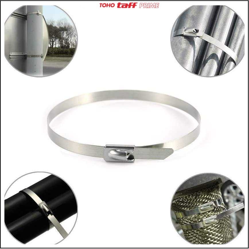 

Kabel Ties Stainless Steel Multifunctional 4.6 x 200mm 20 PCS - M4620