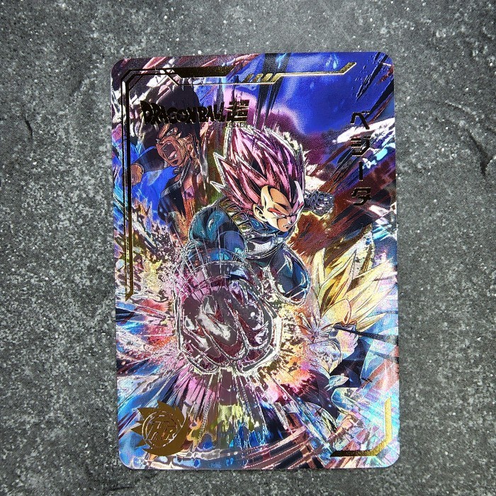 KY562 Karru Dragon Ball Heroes Ultra Ego Vegeta Laser Hologram