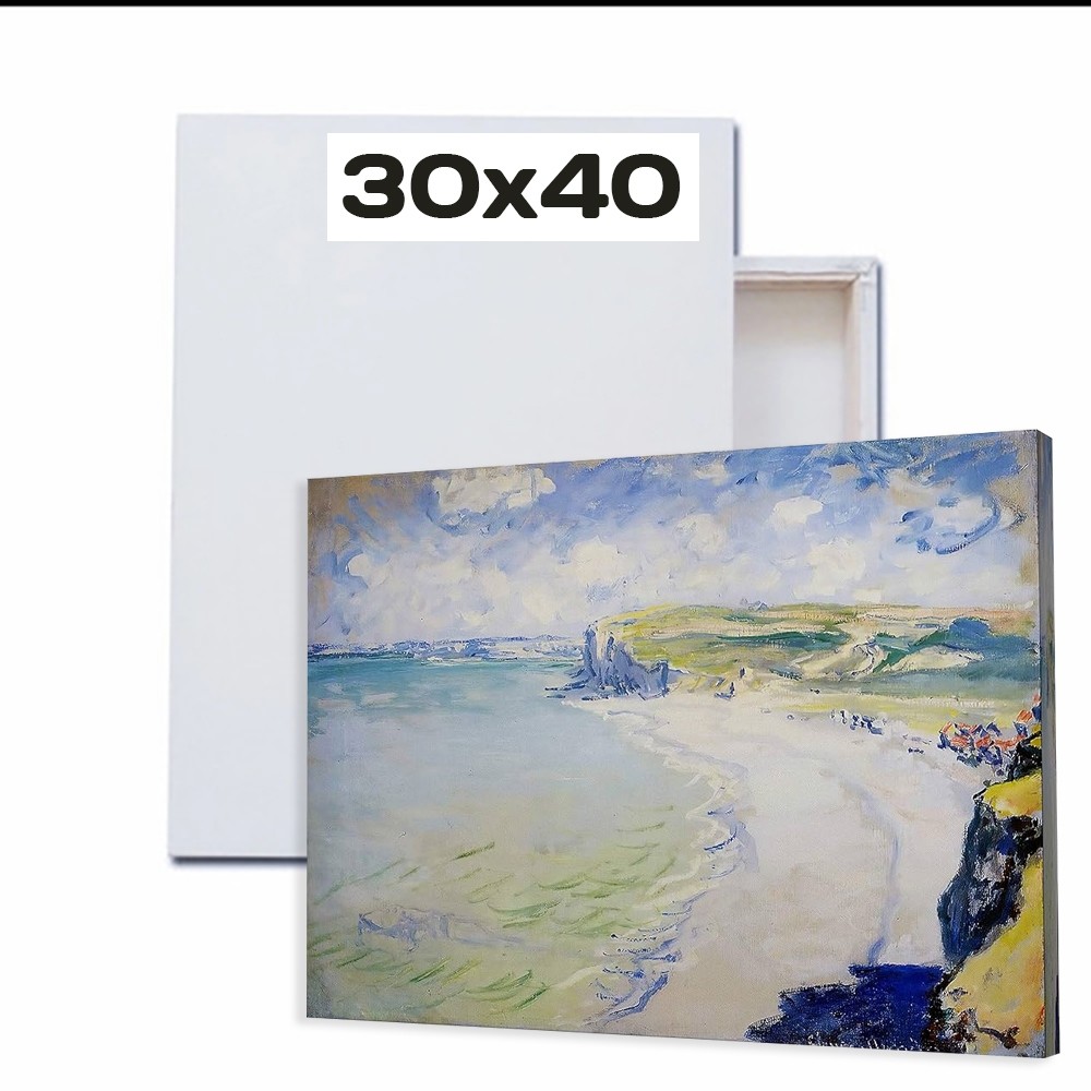 

HAFKAMSHOP Kanvas Lukis 30x40 cm - Painting Canvas Oil, Acrylic, Watercolor - Cat Minyak, Akrilik & Air