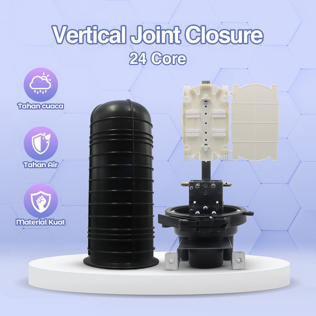 Joint Box Dome 24 Core Joint Closure Vertical JB Dome, Joint Closure Fiber Optik