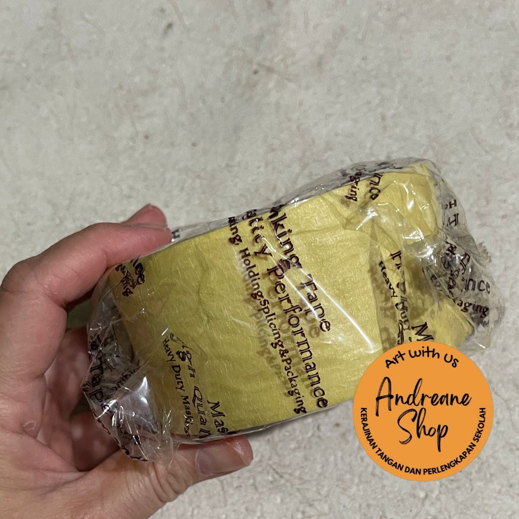 

Masking Tape Nanko / Selotip Kertas Panjang 24 Meter 2 inch 5 cm – High Quality & Heavy Duty