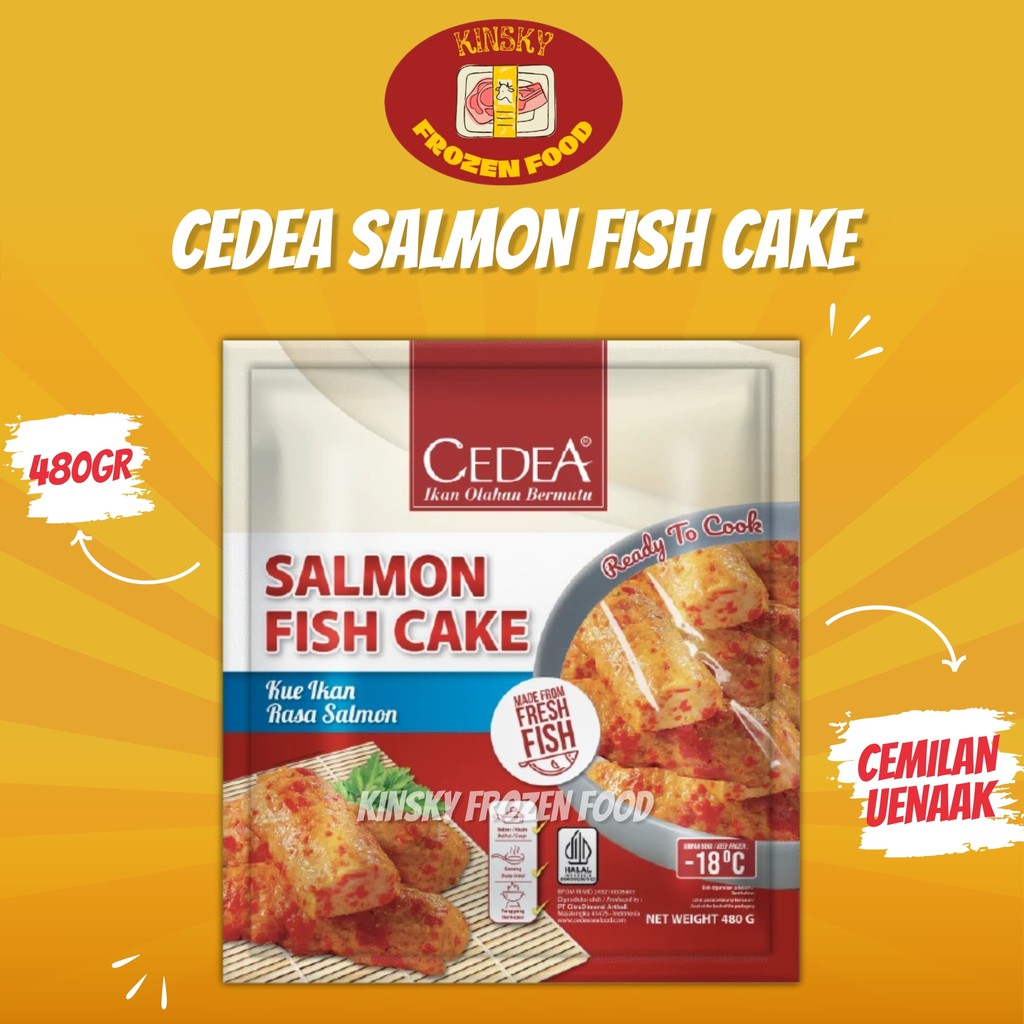 

CEDEA SALMON FISH CAKE 480GR