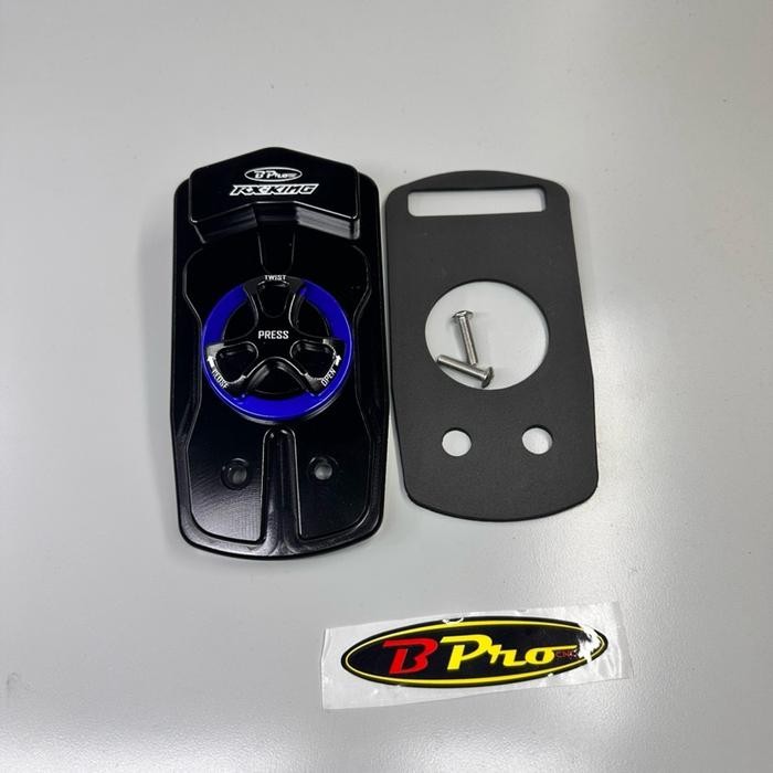 Tutup tangki rx king bpro ori dan replika - Bpro ori hitam, Tutup tangki