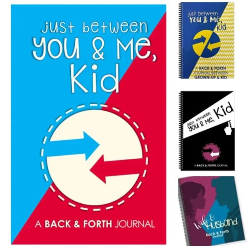 

Just Between You & Me Kid A Back & Forth Journal Between Grown-Up & Kid Notebooks