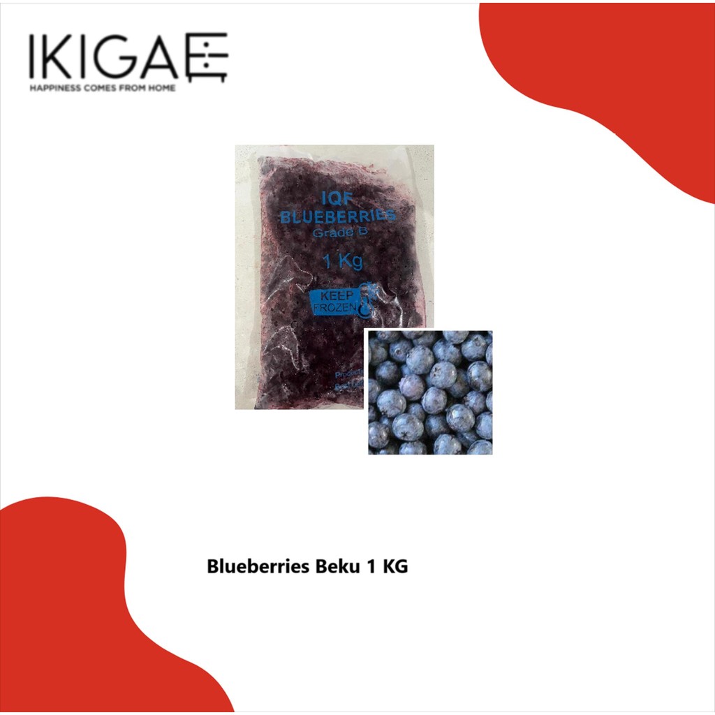 

BLUEBERRY FROZEN BEKU IQF 1 KG