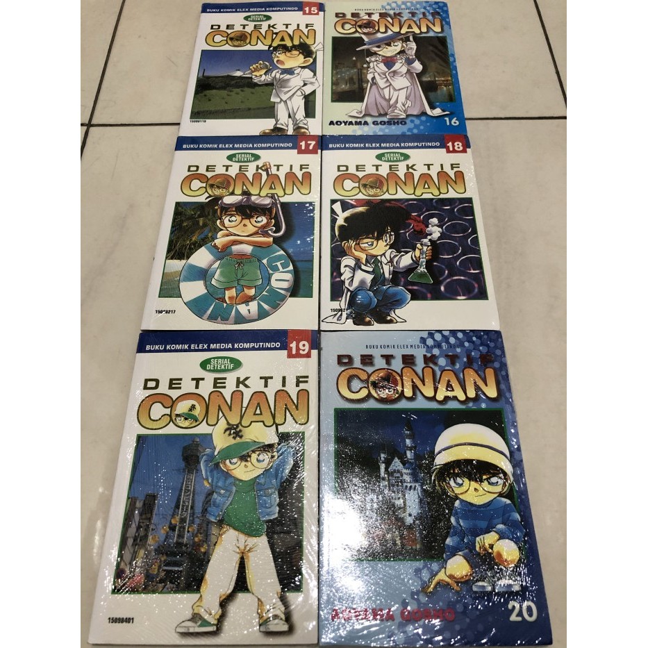 detektif conan original cabutan Anime Komik Manga