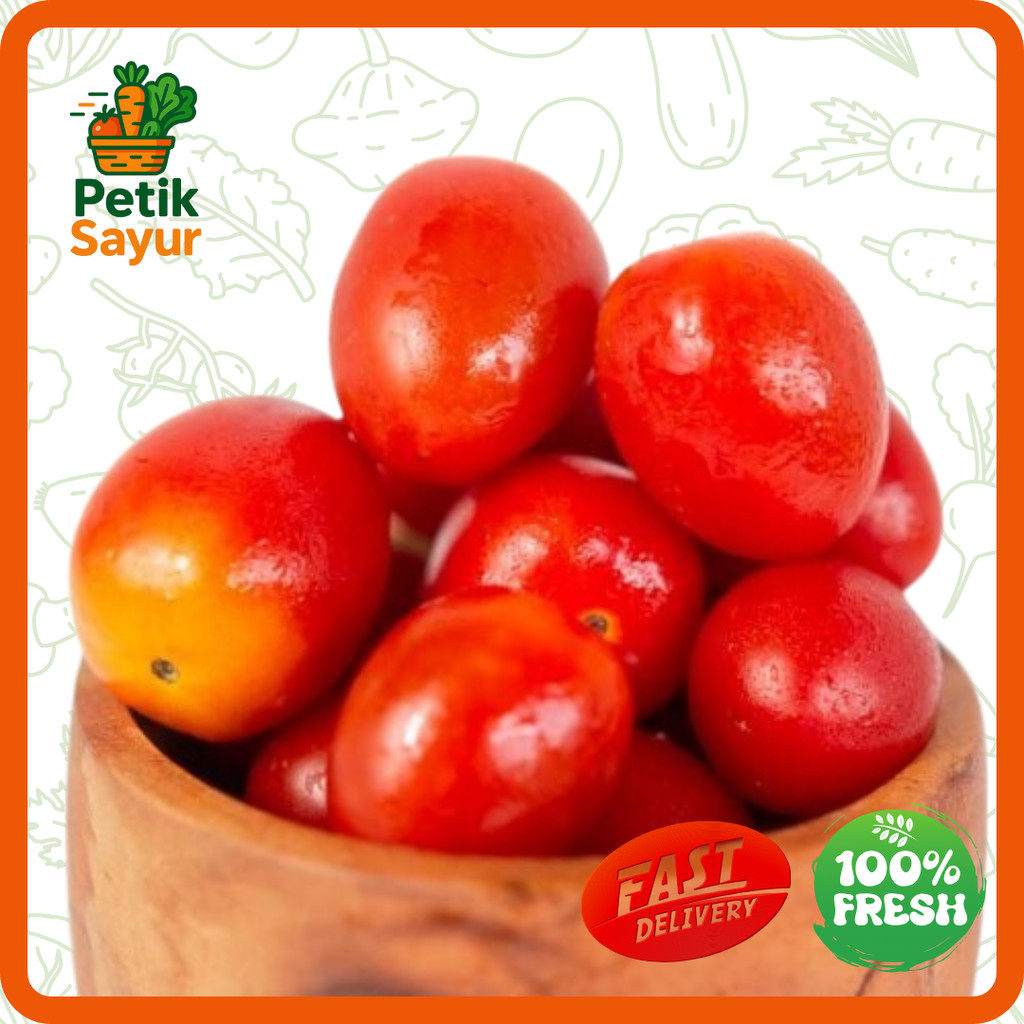 

Tomat Manis Konvensional 250 gram PetikSayur