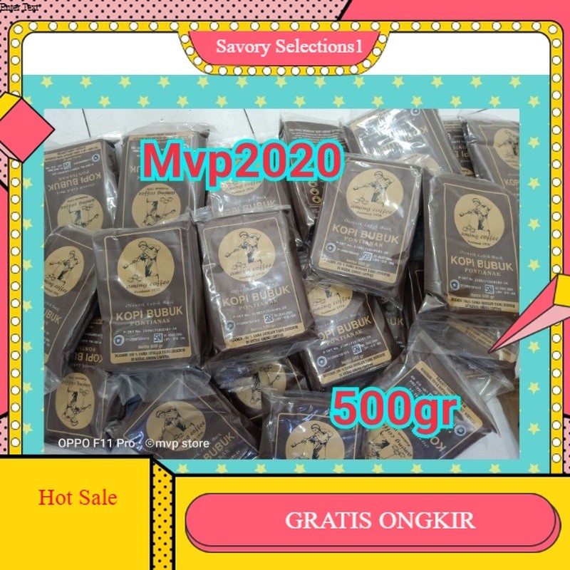 

【SAVORY】 FLASH SALE!! kopi bubuk Aming 500gr original