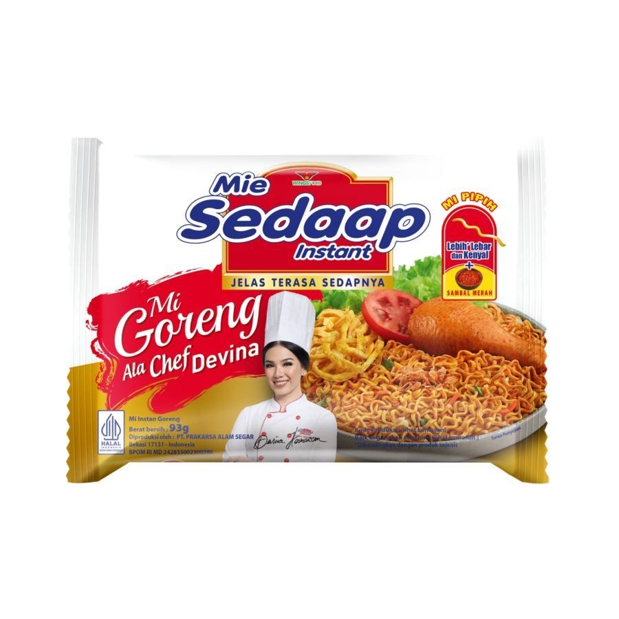 

Mie Sedaap Mi Goreng Ala Chef Devina 93 Gram
