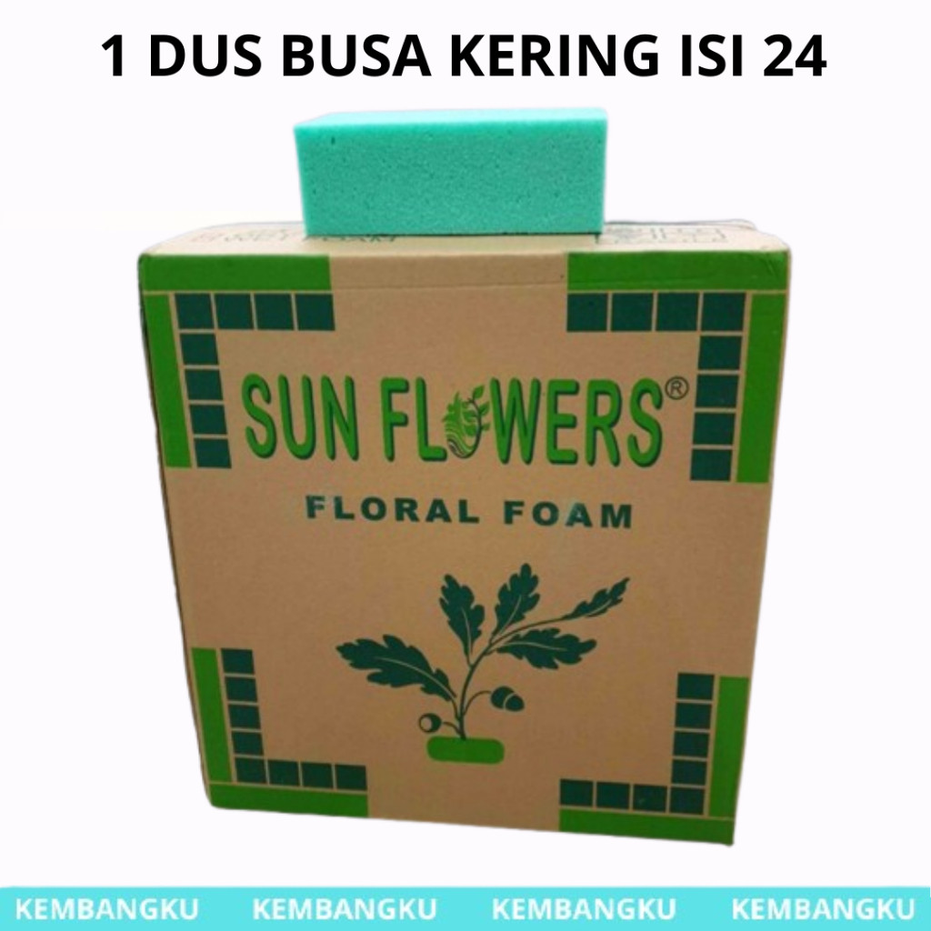 

(1DUS) floral foam/foam bunga kering/busa bunga kering