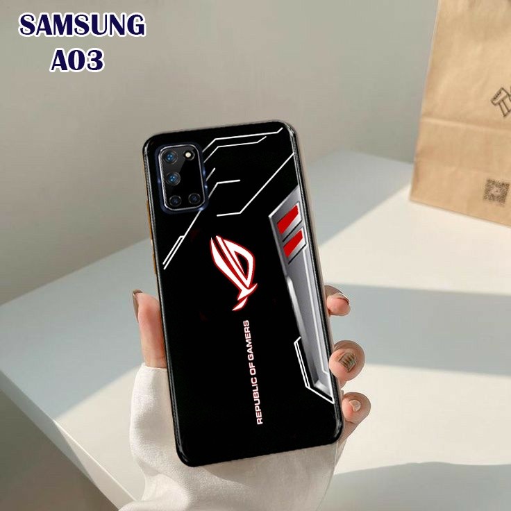 [H153] Case SAMSUNG A03S Casing & Cover GAMERS EVOS Hardcase 3D Fullprint For All Type Handphone  Ke