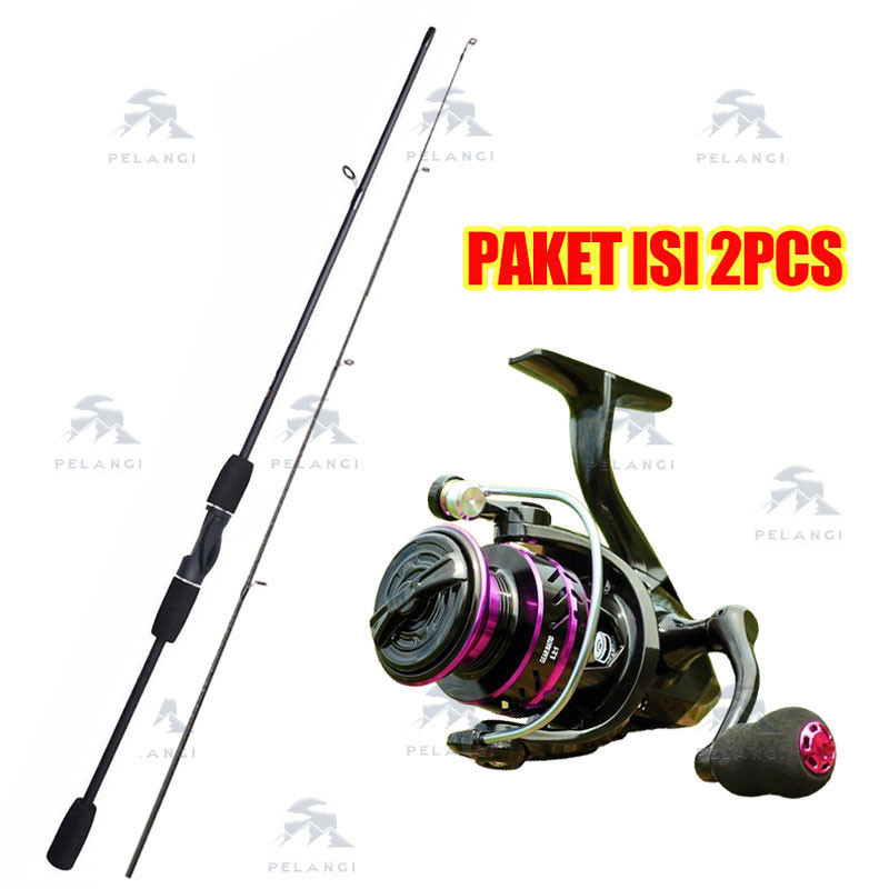 JAMIN MURAH Set Pancing 1.8m/2.1m Joran Pancing 1000-4000 Reel Pancing 150M Senar Pancing Umpan Comb