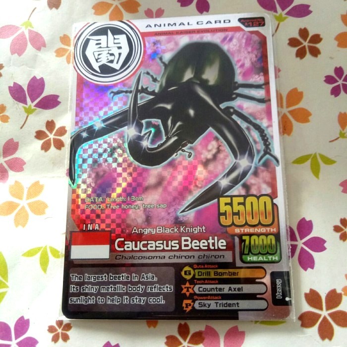 animal kaiser silver caucasus beetle - evo 2 - bekas