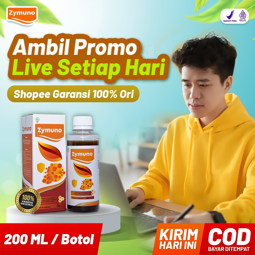 

Zymuno Original - Madu Herbal Terapi 100% Alami Tanpa Efek Samping 200 ml