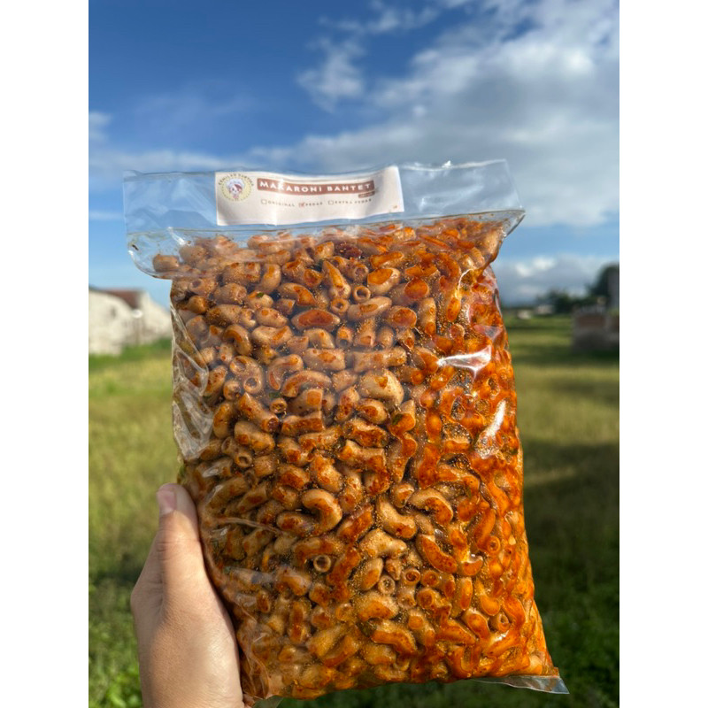 

1 KG MAKARONI BANTET TASIKMALAYA - TIDAK KERAS TIDAK ALOT GURIH PEDAS TOPP