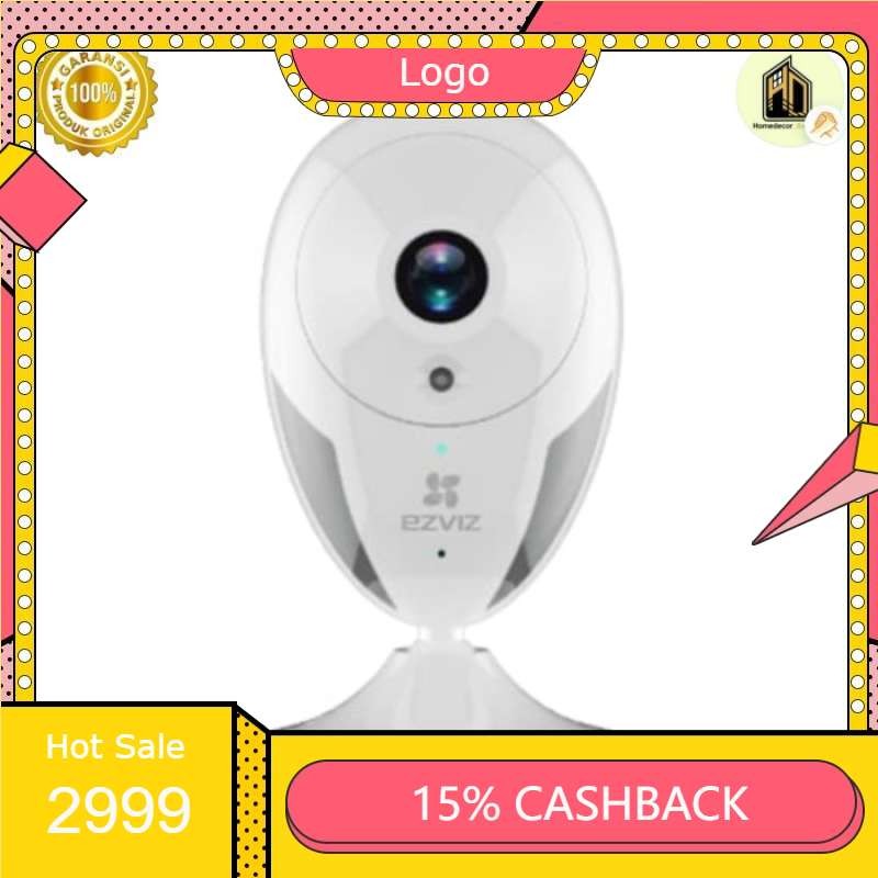 Ezviz Ip Camera 1080p Cs-cv206 - Putih/abu-abu / IP CAMERA EZVIZ 1080P