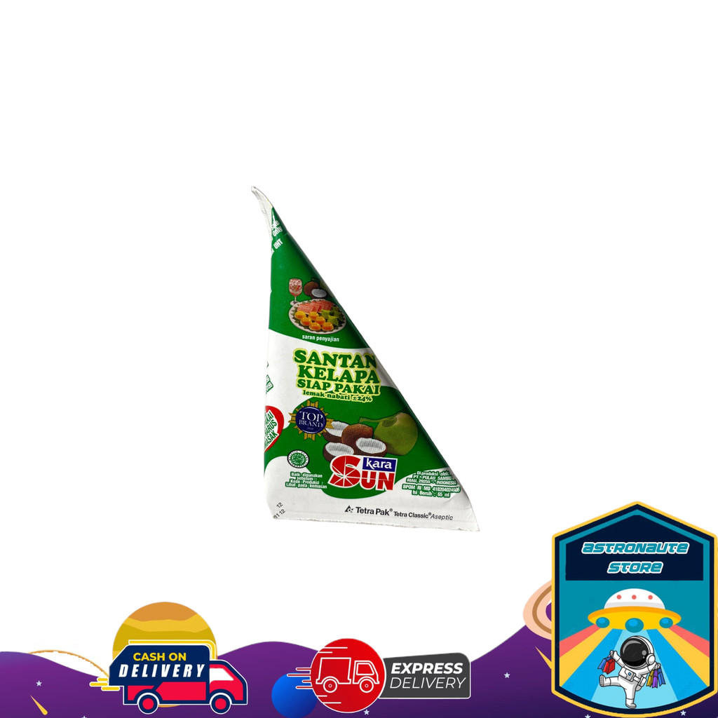 

SUN KARA Santan Cair Kemasan Siap Saji 65Ml