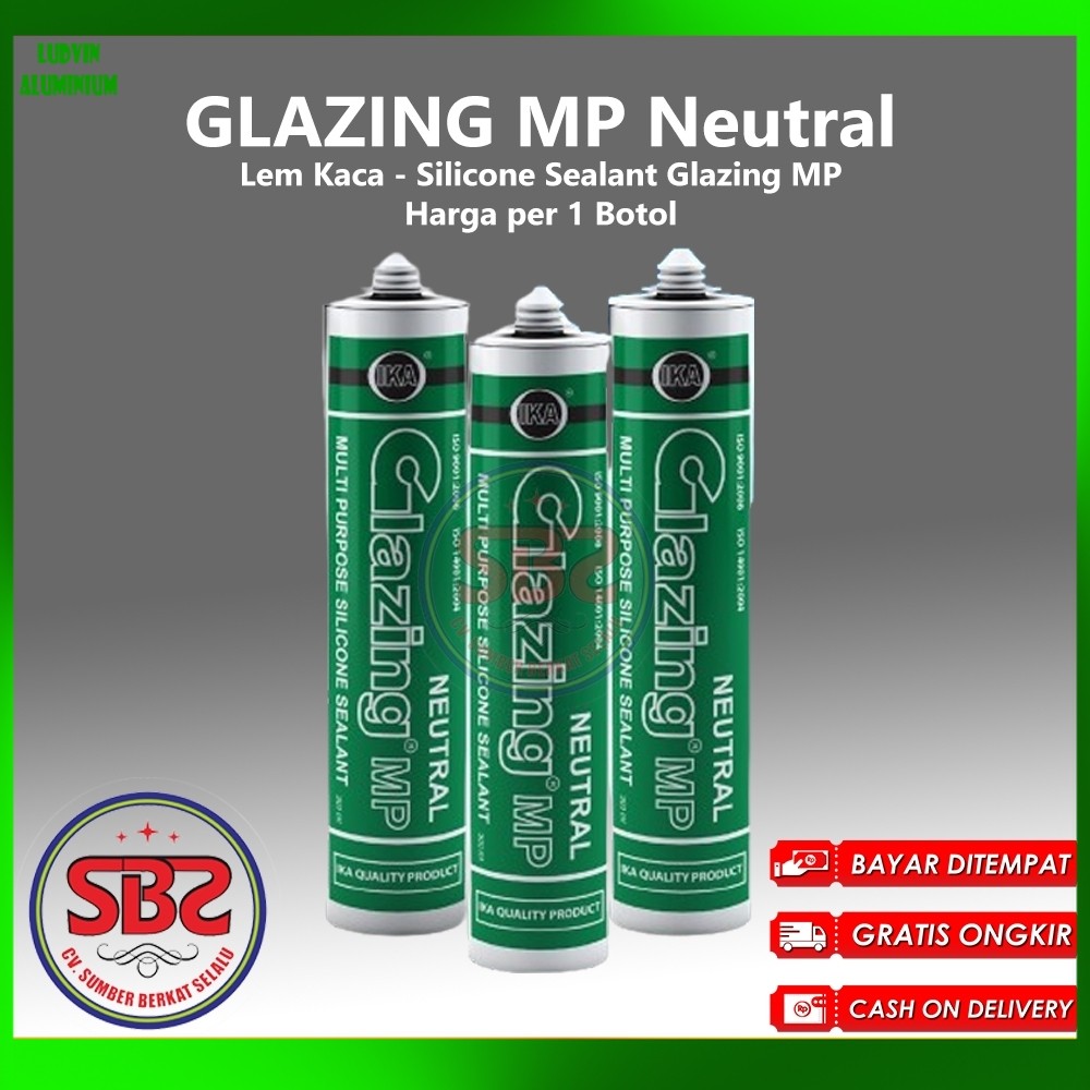 GLAZING MP NEUTRAL - Silicone Sealant GLAZING MP Netral/Lem Kaca Glazing MP