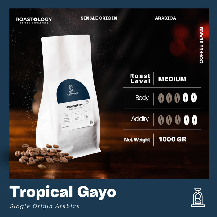 

Aceh Gayo No.1 Arabica Grade 1000 Grams
