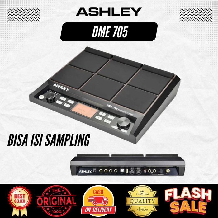 Drum Pad Ashley DME 705 Bisa Isi Sampling