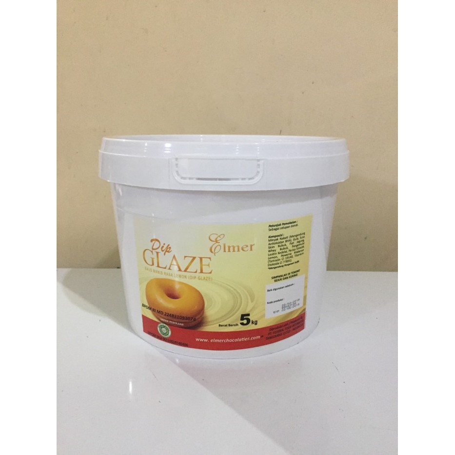 

✨TERLARIS -Elmer Lemon Dip Glaze 500gr REPACK