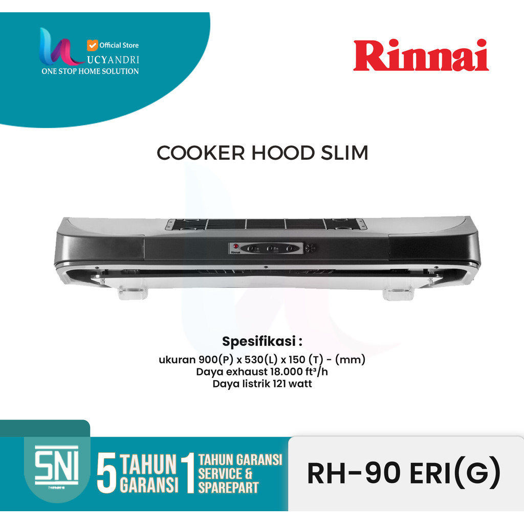 RINNAI COOKER HOOD RH 90 ERI (G)