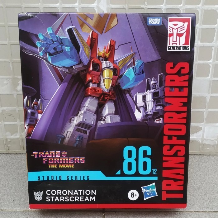 TRANSFORMERS STUDIO SERIES 86 1986 CORONATION STARSCREAM LEADER CLASS