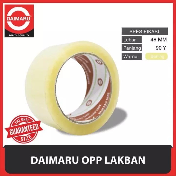 

Lakban / OPP Daimaru Bening 2 Inchi