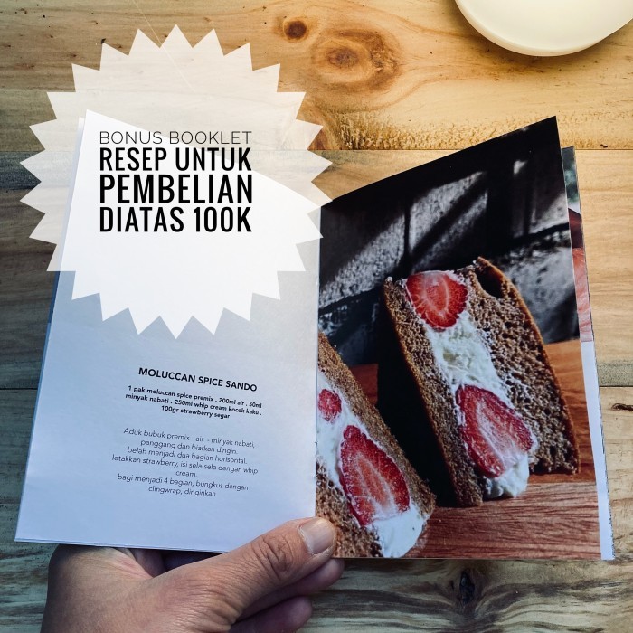 

✨NEW✨ -PREMIX chocolate spice cake - tinggal tambah minyak nabati dan air