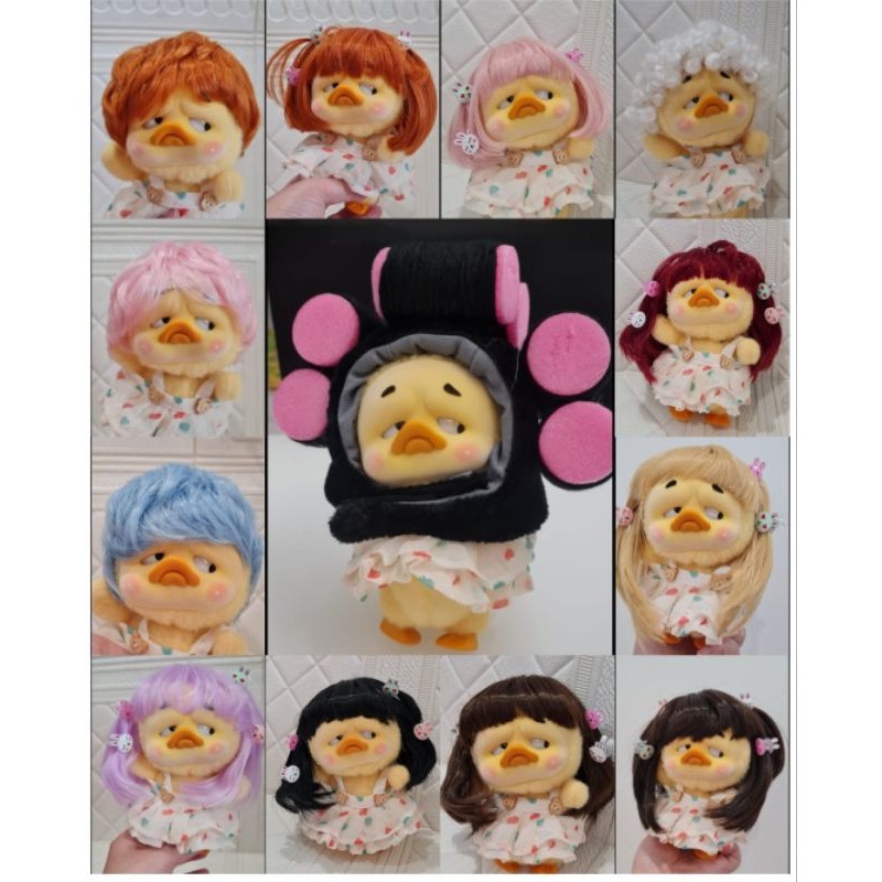 AG66 READY WIG LABUBU/UPSET DUCK//WIG UPSET DUCK // rambut palsu boneka