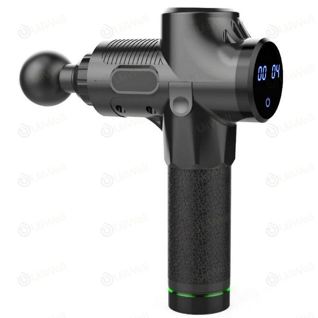 SHIIE Alat pijat elektrik Massage Gun 8 in1 Deep Tissue Muscle Therapy Electric Massage Tools