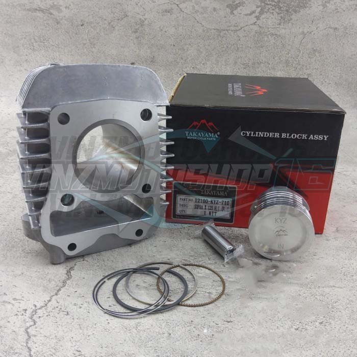 Blok Seher / Cylinder Block Assy KYZ Supra X 125 FI 2014 / HI FI Takayama