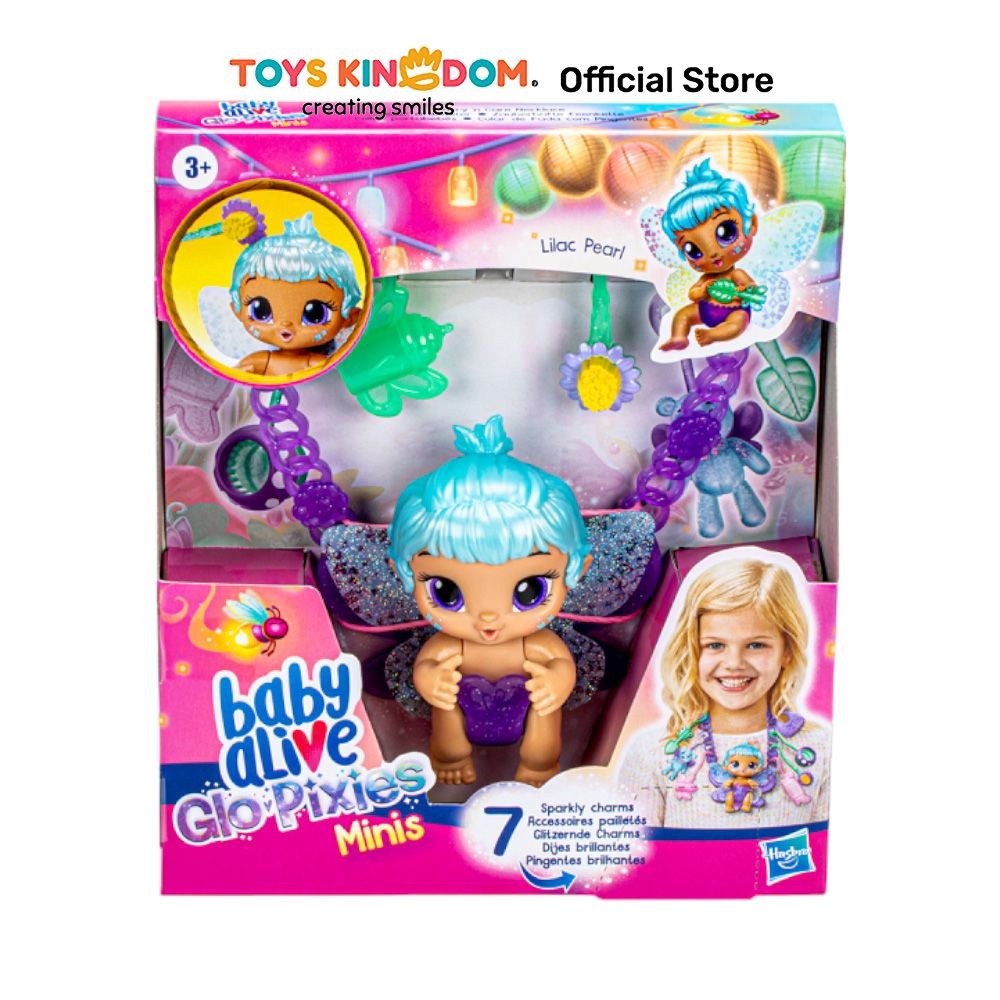 Toys Kingdom Baby Alive Boneka Bayi Glo Pixies Minis Lilac Pearl F5844 Toys Kids Toy Boneka Karakter