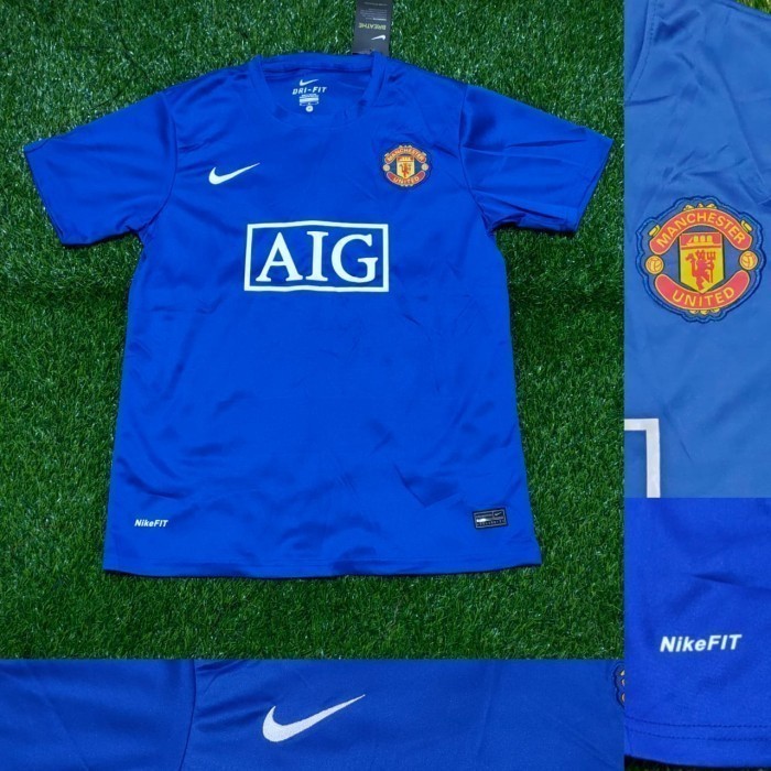 JERSEY BOLA RETRO MU'U AIG 2008 GRADE ORI TOP QUALITY - JERSEY+NAMESET - JERSEY SAJA, L