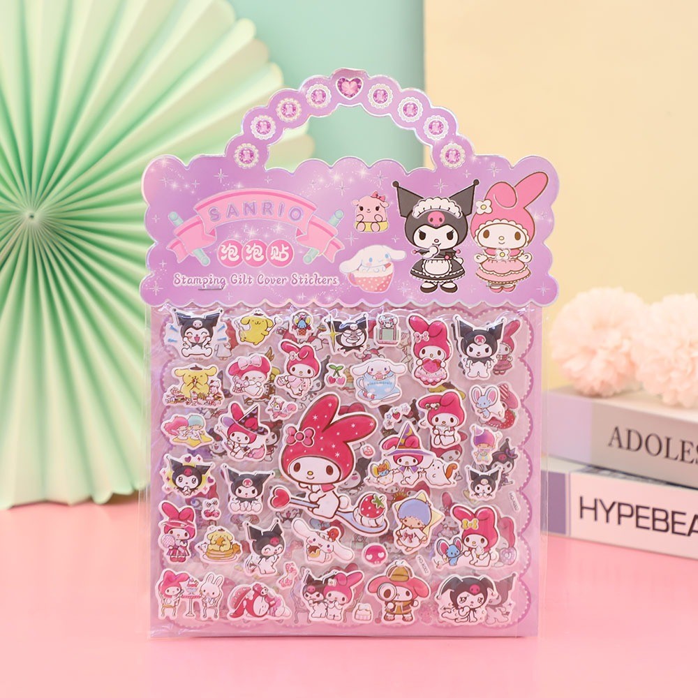 

STIKER JOURNALING MOTIF KARTUN LUCU TIMBUL WITH 1 PAINTING / DIY STICKER CUTE