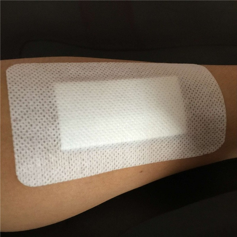 5pcs/pack Adhesive Wound Dressing Medical Tape First Aid Kit 10cm X 20cm Band Aid Bandage Large Woun