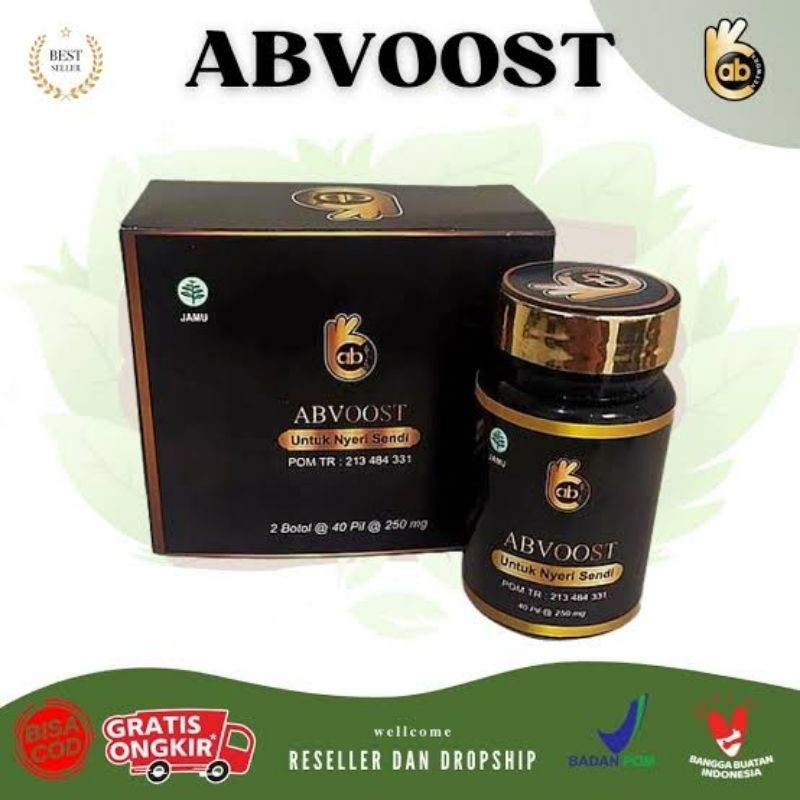ABVOOST 1 BOX ISI 2 BOTOL PIL HITAM AJAIB TERBAIK ORIGINAL