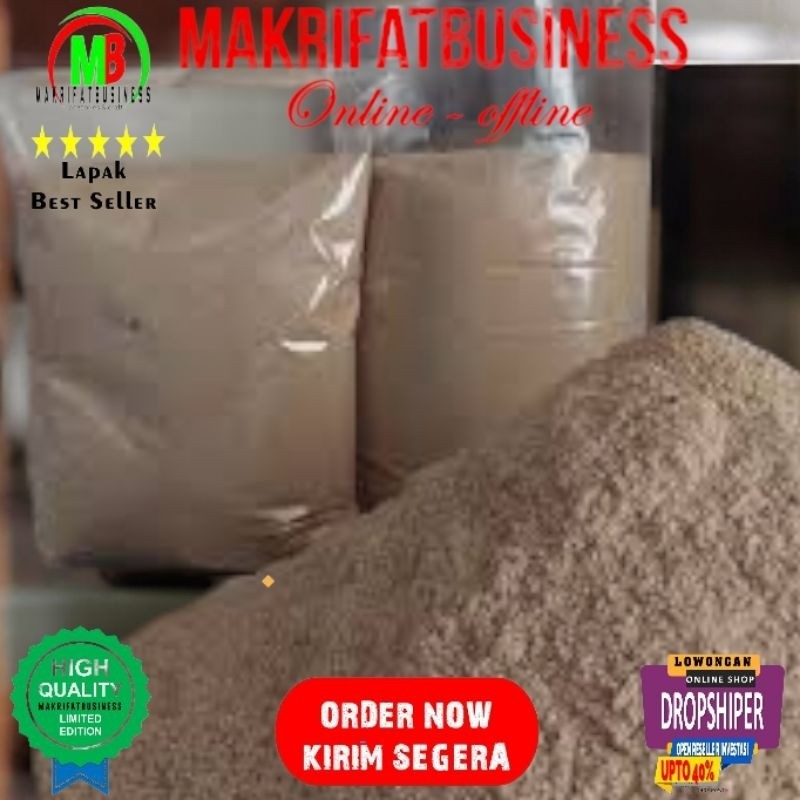 MAKRIFATBUSINESS Paket 10 Kg BEKATUL DEDAK ASLI Tanpa Campuran  Cocok Pakan Ternak Unggas Ayam Bebek