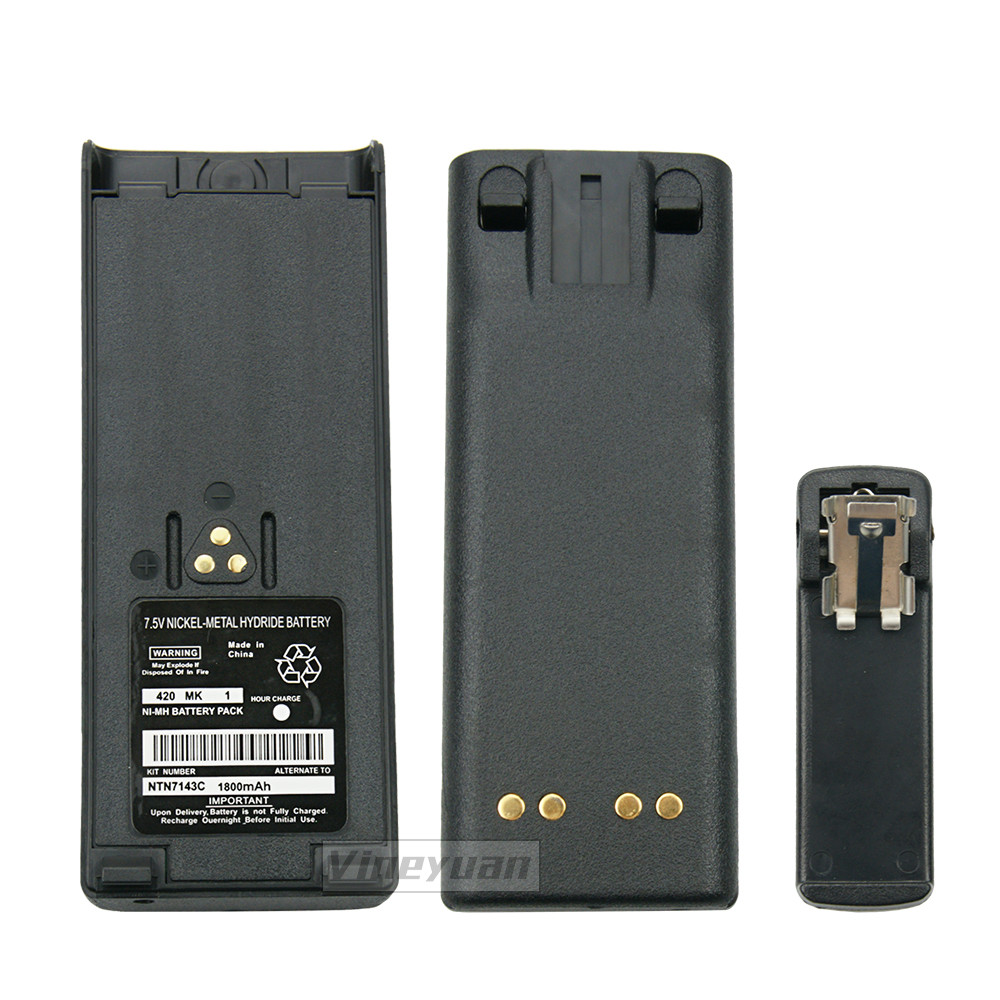 NEW 1800mAh Replacement NI-MH Battery With Belt Clip for Motorola GP900 GP1200 GP2010 GP2013 HT1000 